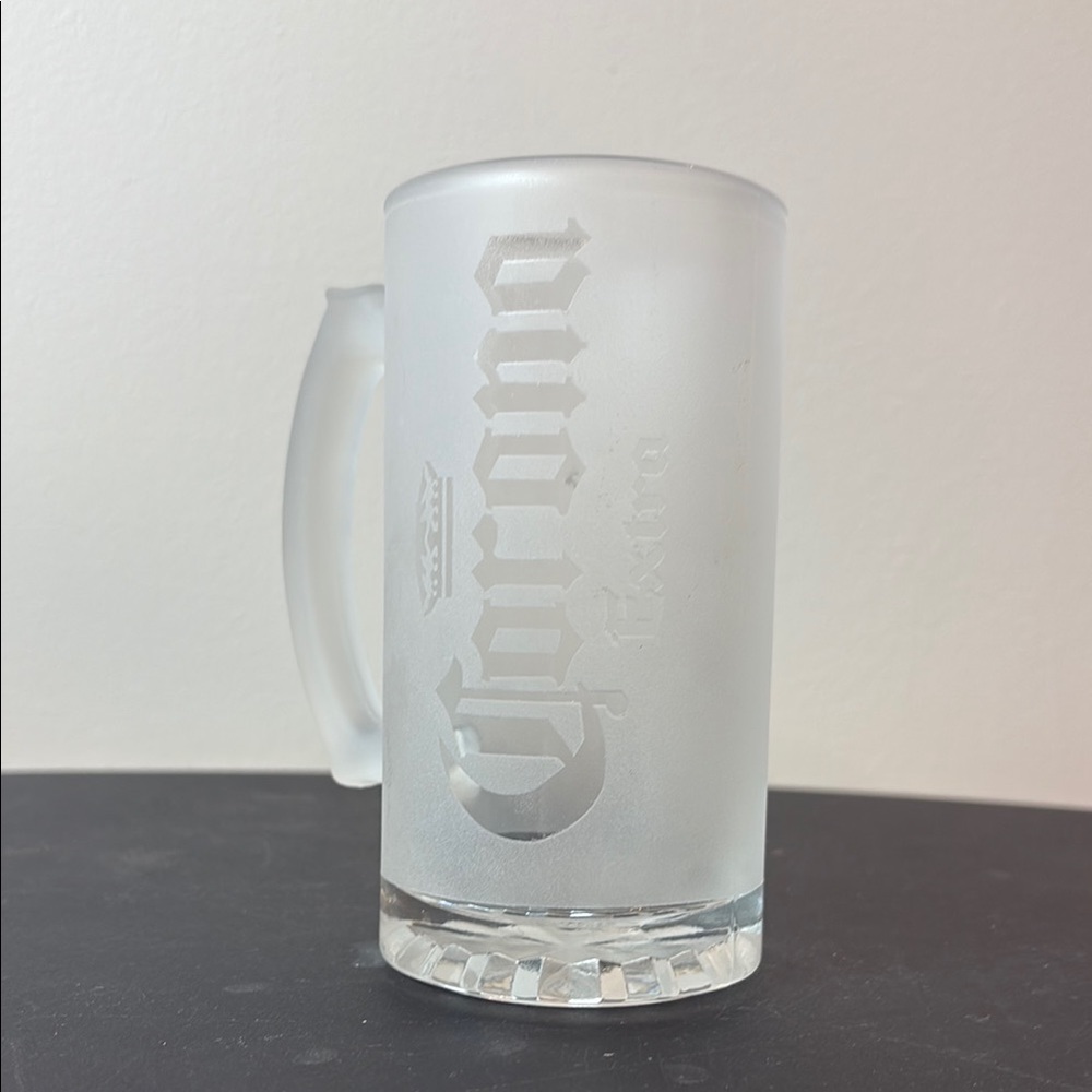 Corona Frosted Glass Beer Mug